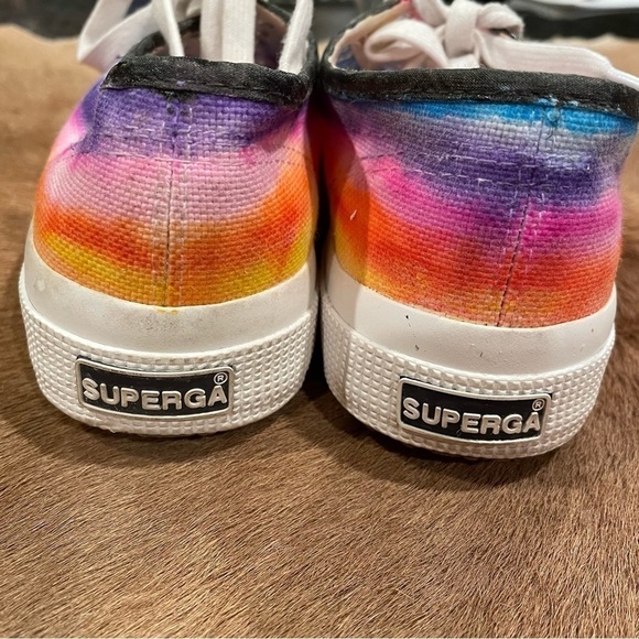 Superga Sneakers Hand Painted Rainbow 6 - Picture 3 of 9